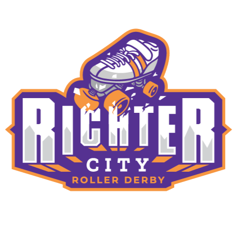 Richter City Roller Derby logo